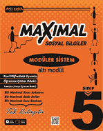 5. SINIF SOSYAL BİLGİLER MAXIMAL MODÜLER SİSTEM