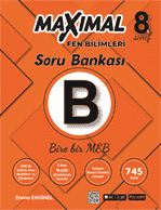 8. SINIF FEN BİLİMLERİ - MAXIMAL SORU BANKASI - B KİTABI